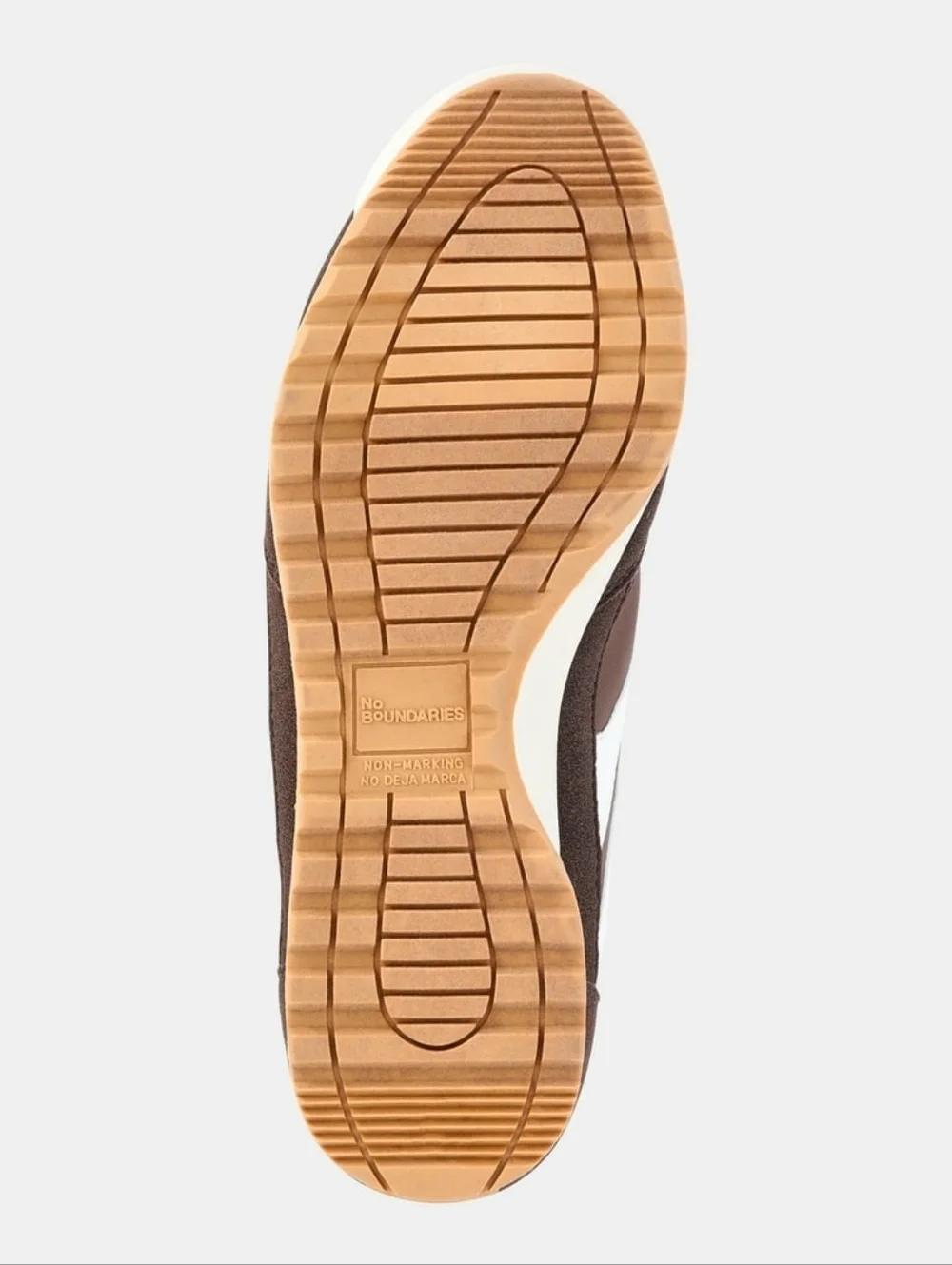 Womens Brown Athletic Sneakers